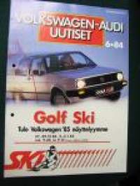 Volkswagen-Audi uutiset 1984 nr 6 -asiakaslehti