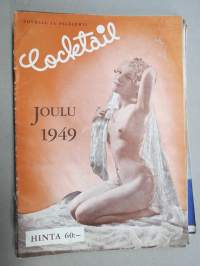 Cocktail 1949 nr 23 Novelli- ja pilalehti, pin-up kuvia ym. -aikuisviihdelehti / adult graphics magazine
