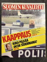 Suomen Kuvalehti 1977 nr 28, Tupolev kaappaus Helsinkiin
