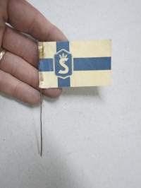 Suojeluskunta / Suomen lippu - 1930-luvun koriste, metallinen varsi