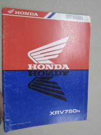 Honda XRV750N Shop Manual ADDENDUM -korjaamokirjan LISÄOSA