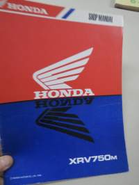 Honda XRV750M Shop Manual ADDENDUM -korjaamokirjan LISÄOSA