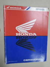 Honda CBR900RRw Shop Manual ADDENDUM -korjaamokirjan LISÄOSA