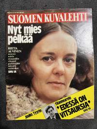 Suomen Kuvalehti 1977 nr 42, Simon Wiesenthal ja viimeinen ihmisjahti, Tommy Tabermann,  UKK ja valta