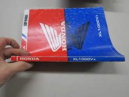 Honda XL1000Vx Shop Manual -korjaamokirja