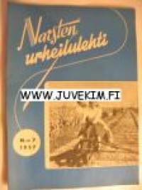 Naisten urheilulehti 1957 nr 7