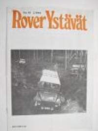 Rover Ystävät 1992 nr 2 (nr 38) 