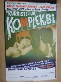 Kurkistelija kompleksi - Smygtittar komplex -elokuvajuliste