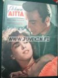 Elokuva-Aitta 1953 nr 4 (kannessa Matti Oravisto ja Chris Paischeff), Ingrid ja lapset, Hildegarde Neff, Sonia Henie