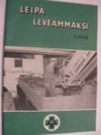 Leipä leveämmäksi 1958 nr 5 