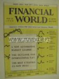 Financial World 22.5.1940 -talouslehti, Lucky-Strike mainos takakannessa