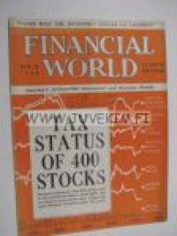 Financial World 23.10.1940 -talouslehti, Coca-Cola mainos takakannessa