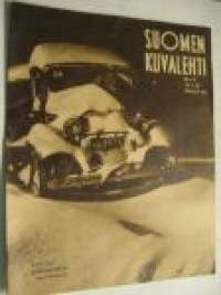 Suomen Kuvalehti 1947 nr 4   25.1.1947  Hirvinevan yhteisviljelmä Limingalla.