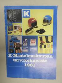 K Maatalouskaupan tarvikekuvasto 1981