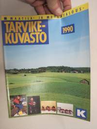 K Maatila- ja metsätaloustarvikekuvasto 1990