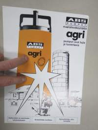 Agri ABS-pumput maatalouskäyttöön -myyntiesite