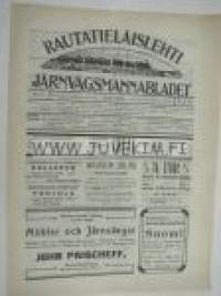 Rautatieläislehti Järnvägsmannabladet 1913 nr 7