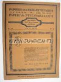 Suomen Paperi- ja Puutavaralehti 1928 nr 12