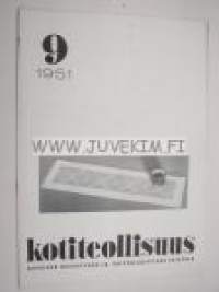 Kotiteollisuus 1951 nr 9