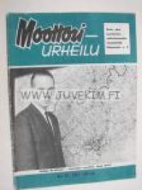 Moottoriurheilu 1967 nr 19 Moottoriurheilu 1967 nr 19 kannessa Pekka keskitalo, karttojen mestari. Morino Settebello -moottoripyörä esitellään. Fiat 1100 R