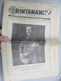 Rintamamies 4.6.1942 - Sotamarsalkka Mannerheim täyttää tänään 75 vuotta