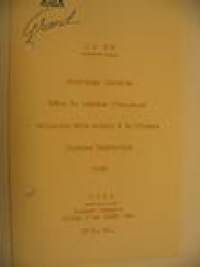 Hotelli Grand menu Electrolux 17.3.1939