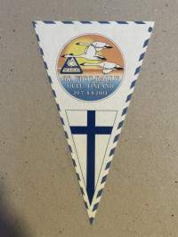 56 ficc rally 94 Oulu Finland 29.7-8.8.2004 -matkailuviiri, isokoko / souvenier pennant