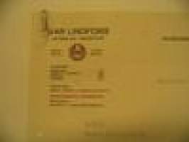 Ivar Linfors / Orenstein & Koppel asiakirja 2.3.1922