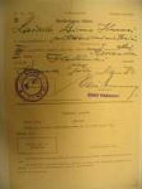 Matkalipun tilaus oikeusministeriön sopimuksen mukaan