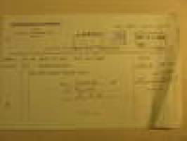 Linnankadun Apteekki lasku 31.12.1940