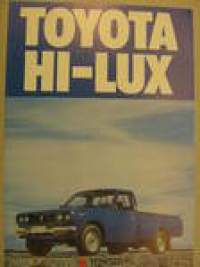 Toyota Hi-Lux vm. 1978 myyntiesite  Painokoodi 46 A S 9.77