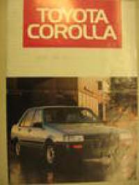 Toyota Corolla vm. 1984 myyntiesite