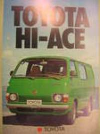 Toyota Hi-Ace vm. 1978 myyntiesite