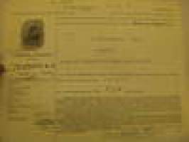 Lars Krogius Konossomentti 1913