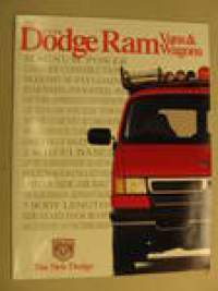Dodge Ram Vans & Wagons vm. 1996 myyntiesite
