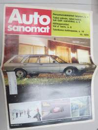 Auto sanomat 1974 nr 3 -Volkswagen asiakaslehti, Tuli Golf,Passat Variant, Peruutusvalaisimet, Talviloma, Keijo Rosberg -Kaiken Maailman radoilta kolumni, ym.