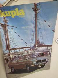 Kupla 1973 nr 3, Volkswagen asiakaslehti, Volkswaeneitten käyttöikä, Uusi VW-sato kypsyy, Ruostumattomuustakuu, VW-diagnoosi, ym.