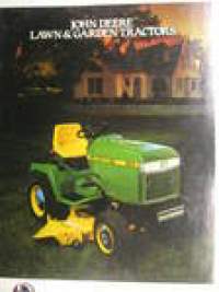 John Deere Lawn & Garden Tractors vm. 1988 myyntiesite