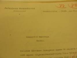 Jalasjoen Osuuskassa Punkalaidun -asiakirja 25.7.1934