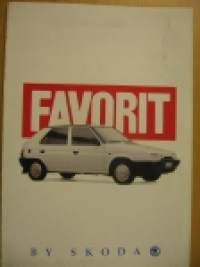 Skoda Favorit -myyntiesite