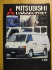 Mitsubishi L-300 lisävarusteet -myyntiesite