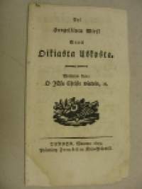Yxi hengellinen wirsi siitä Oikiasta Uskosta
