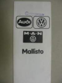 Audi Volkswagen Man mallisto -myyntiesite