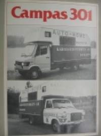 Campas 301 Karosseriverken Ab -matkailuauto myyntiesite