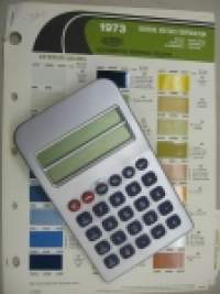 General Motors / Du Pont Chevrolet Cadillac Buick 1973 -värimallit