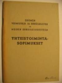 Suomen voimistelu- ja urheiluliiton ja muiden urheilujärjestöjen yhteistoimintasopimukset