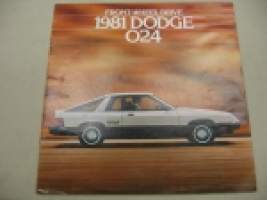 Dodge 024 1981 -myyntiesite
