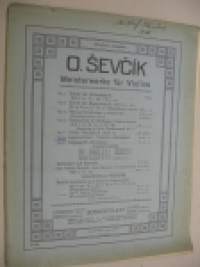 O. Sevcik Meisterwerke für Violine -nuotit