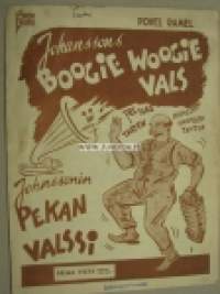 Johnssonin Pekan valssi Powel Ramel -nuotit 