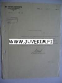 Åbo Distrikts Distrikstab Åbo/Turku 18.3.1925 -asiakirja